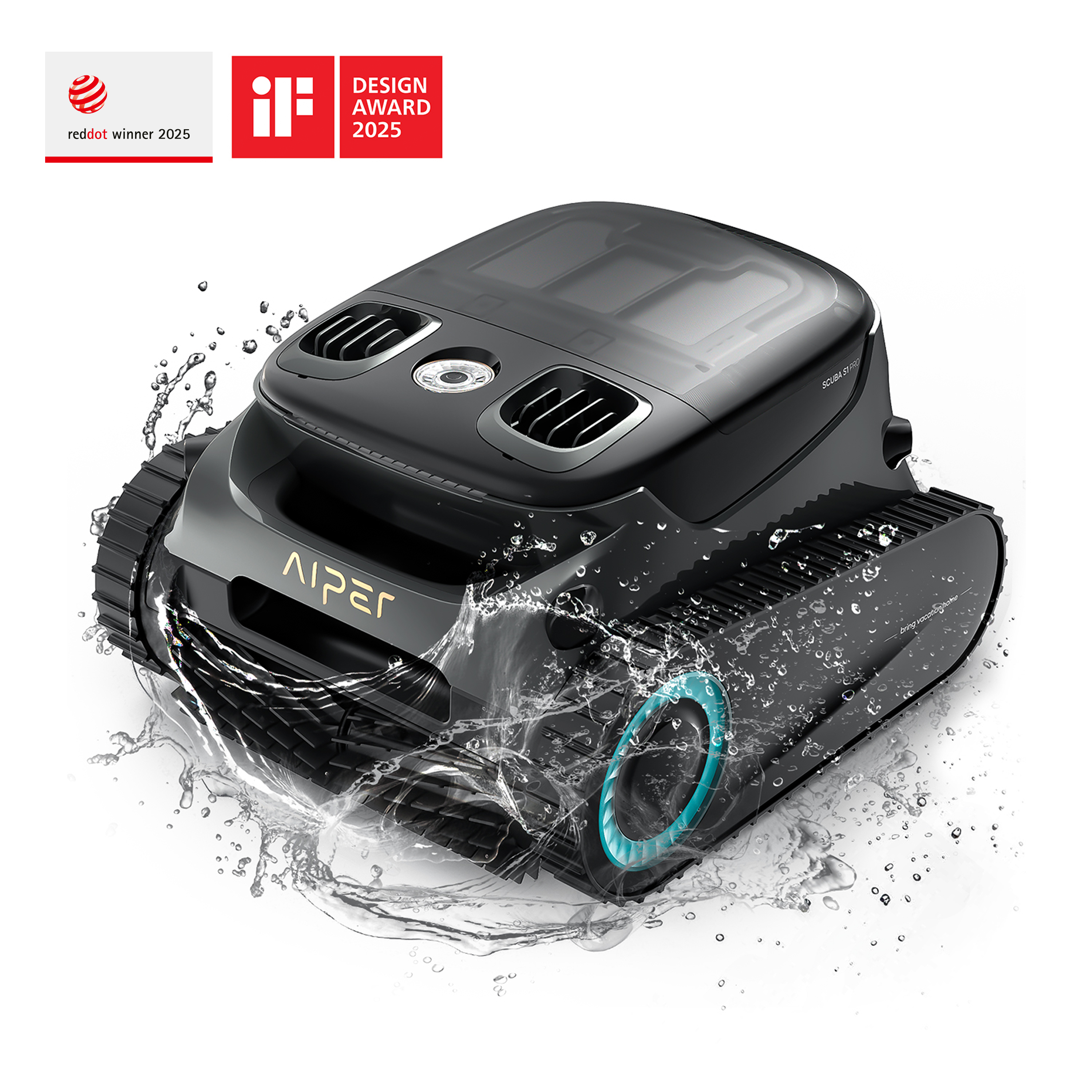Aiper Scuba S1 Pro Cordless Robotic Pool Cleaner (2025 Upgrade)